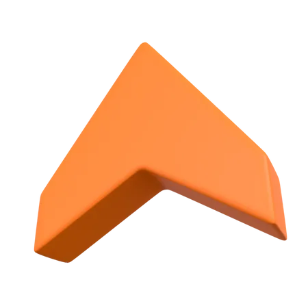 Flecha de puntero  3D Illustration