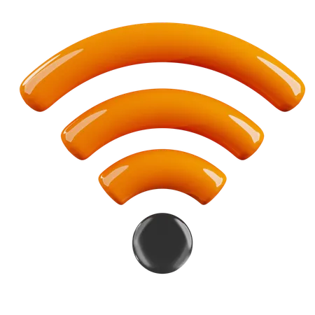 Punto wifi  3D Icon