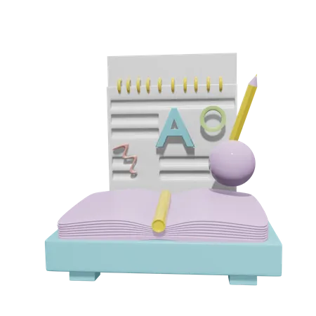 Puntuación del examen  3D Icon