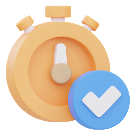 A tiempo  3D Icon