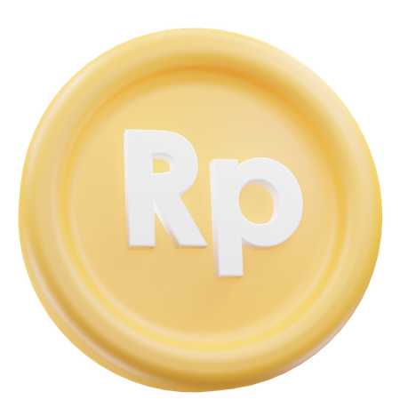 Pupiah Coin  3D Icon