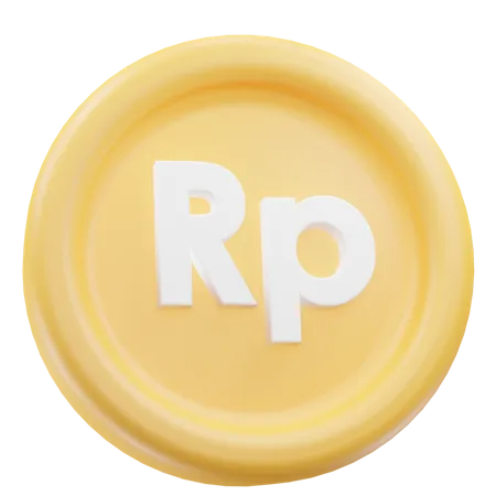 Pupiah Coin  3D Icon
