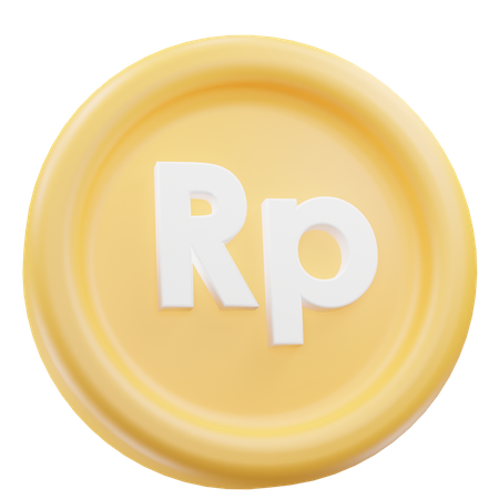 Moneda pupia  3D Icon