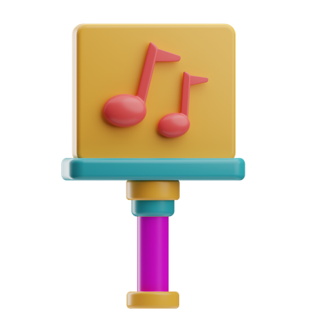 Pupitre  3D Icon