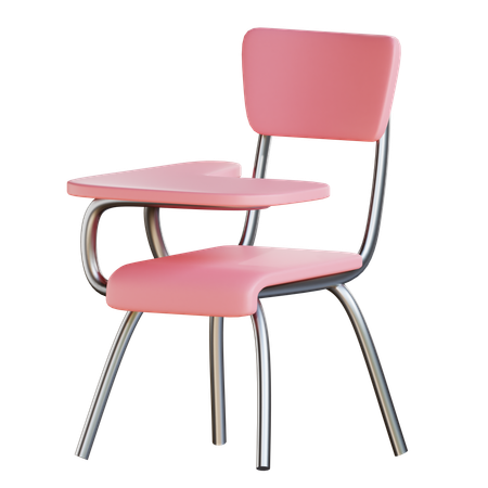 Pupitre de escuela  3D Icon