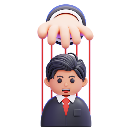 Puppet of power  3D Icon
