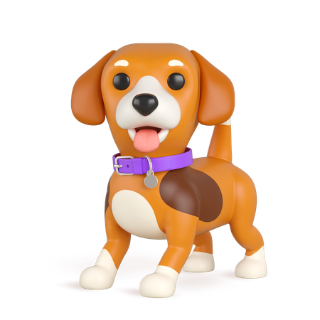 Puppy 3D Icon