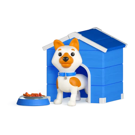 Puppy house  3D Icon