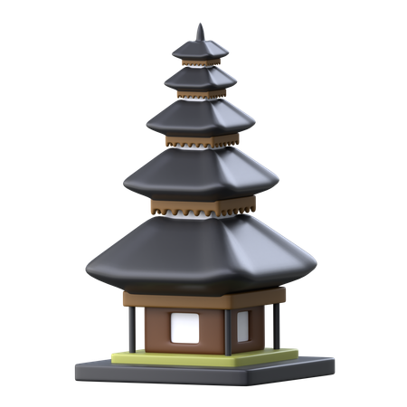 Pura Ulun  3D Icon