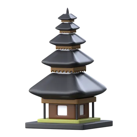 Pura Ulun  3D Icon