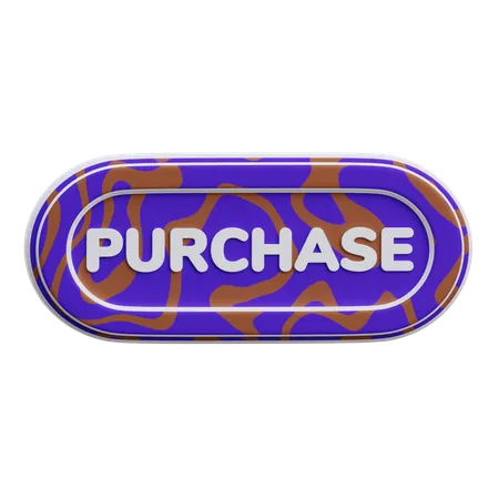 Purchase Button  3D Icon