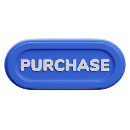 Purchase Button  3D Icon