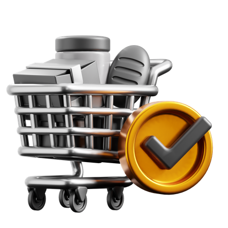 Purchase Complete  3D Icon