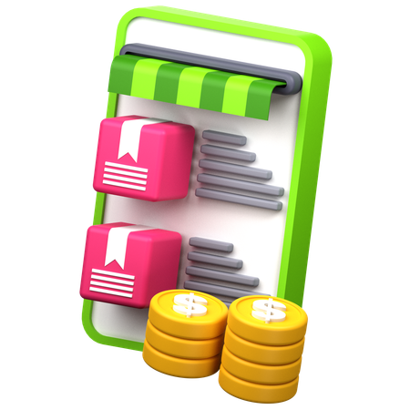 Purchase Transaction  3D Icon