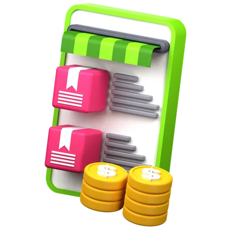 Purchase Transaction  3D Icon