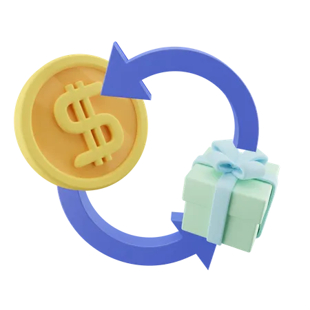 Purchase Transaction  3D Icon