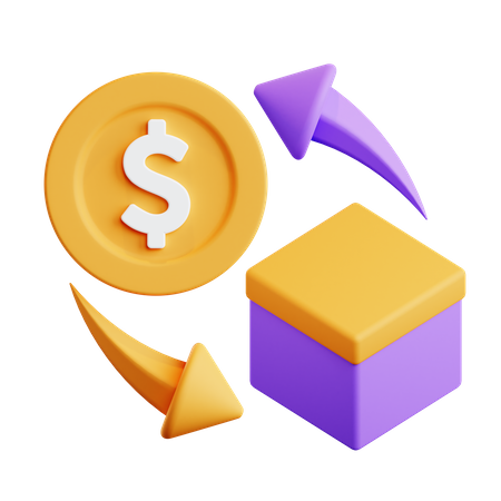 Purchase Transaction  3D Icon