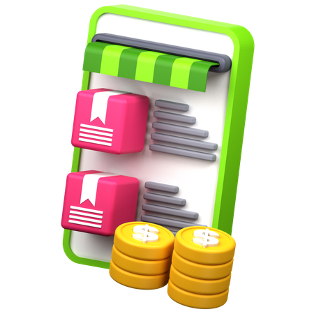 Purchase Transaction  3D Icon