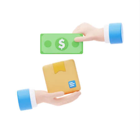 Purchasing process  3D Icon