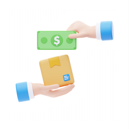 Purchasing process  3D Icon