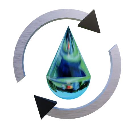 Purificação da água  3D Icon