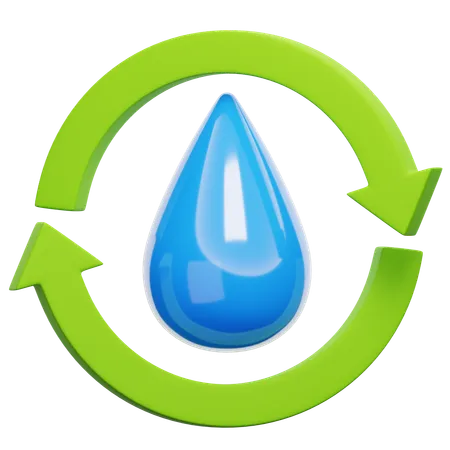 Purification de l'eau  3D Icon