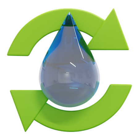 Purification de l'eau  3D Icon