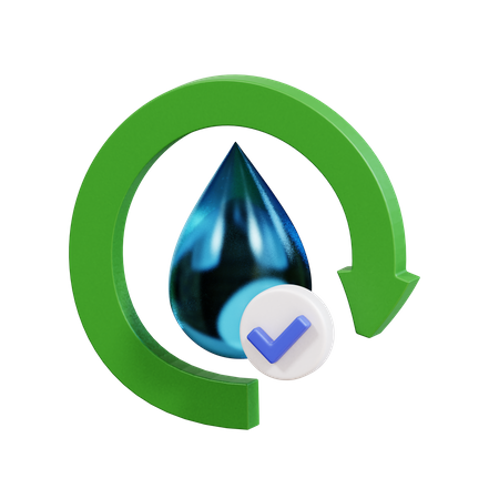 Purification de l'eau  3D Icon