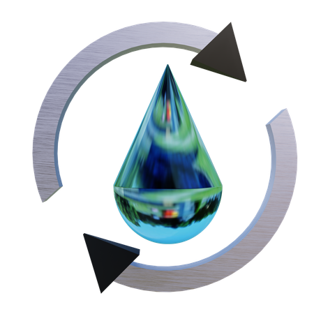 Purification de l'eau  3D Icon