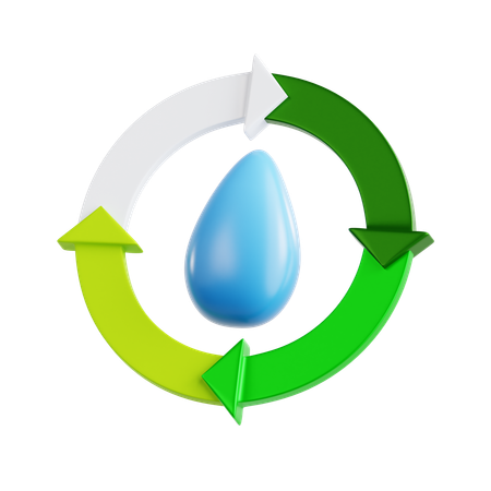 Purification de l'eau  3D Icon