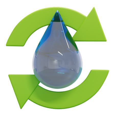 Purification de l'eau  3D Icon