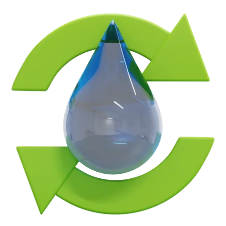 Purification de l'eau  3D Icon