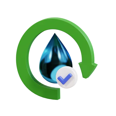 Purification de l'eau  3D Icon