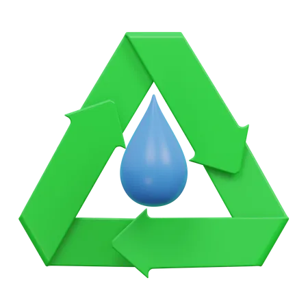 Purification de l'eau  3D Icon