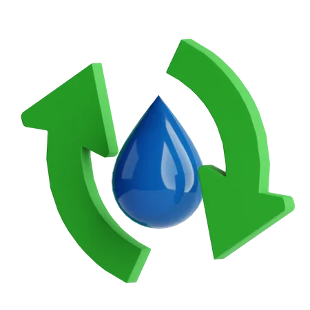 Purification de l'eau  3D Icon