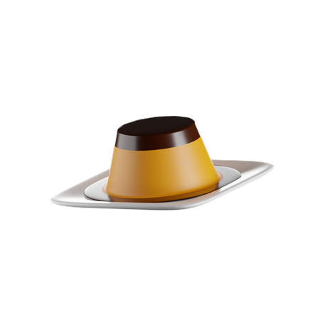 Purin Chocolate  3D Icon
