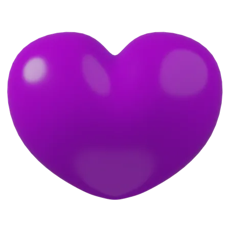 Purple Heart  3D Icon
