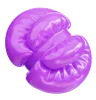 Purple inflatable balloon