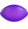 Purple Oval Shape