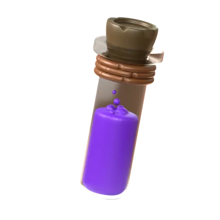 Purple Potion  3D Icon