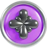 Purple Rank Badge Frames