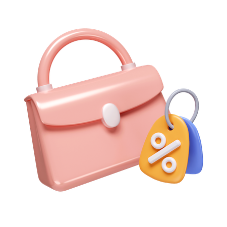 Purse Discount  3D Icon