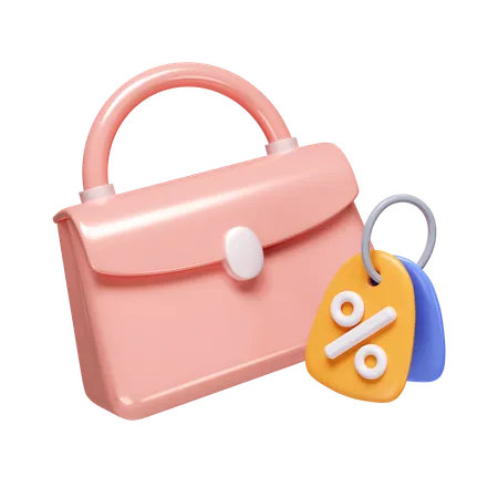 Purse Discount  3D Icon