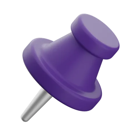 푸시 핀  3D Icon