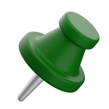 푸시 핀  3D Icon