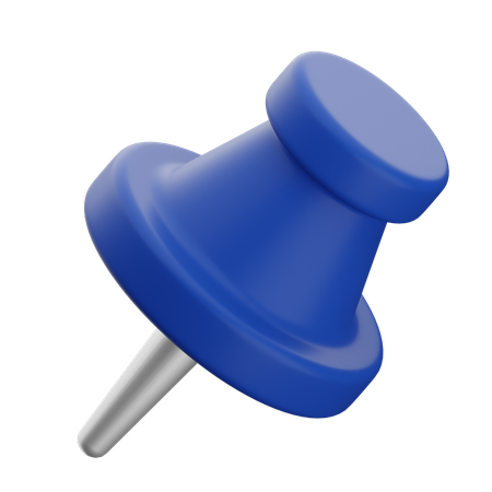 푸시 핀  3D Icon