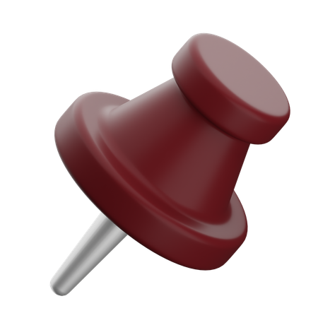 푸시 핀  3D Icon