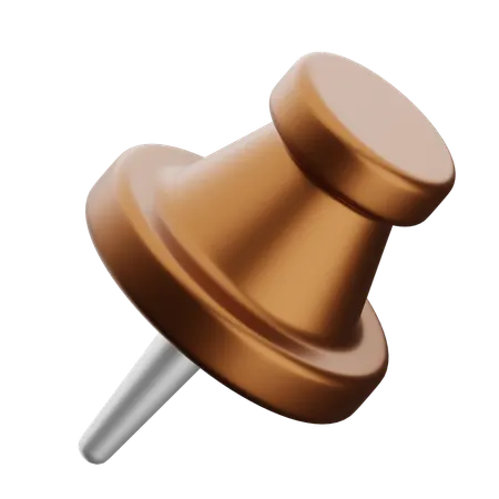 푸시 핀  3D Icon