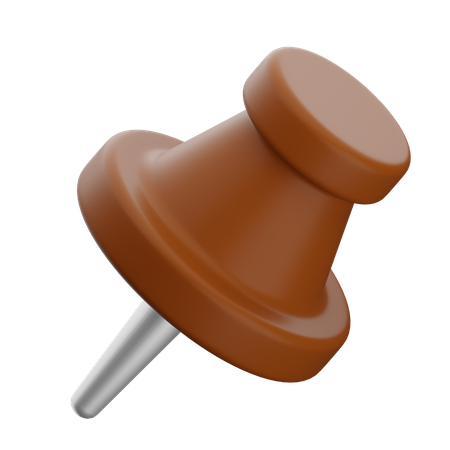 푸시 핀  3D Icon