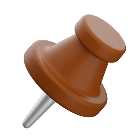 푸시 핀  3D Icon